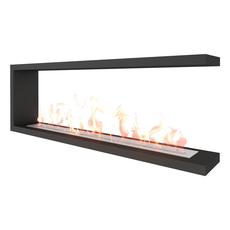 Биокамин торцевой SteelHeat Leader 1400 Биокамин торцевой SteelHeat Leader 1400