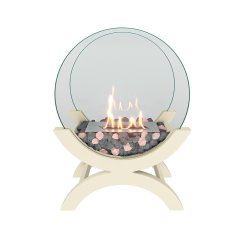 Биокамин IRIS MINI молочный